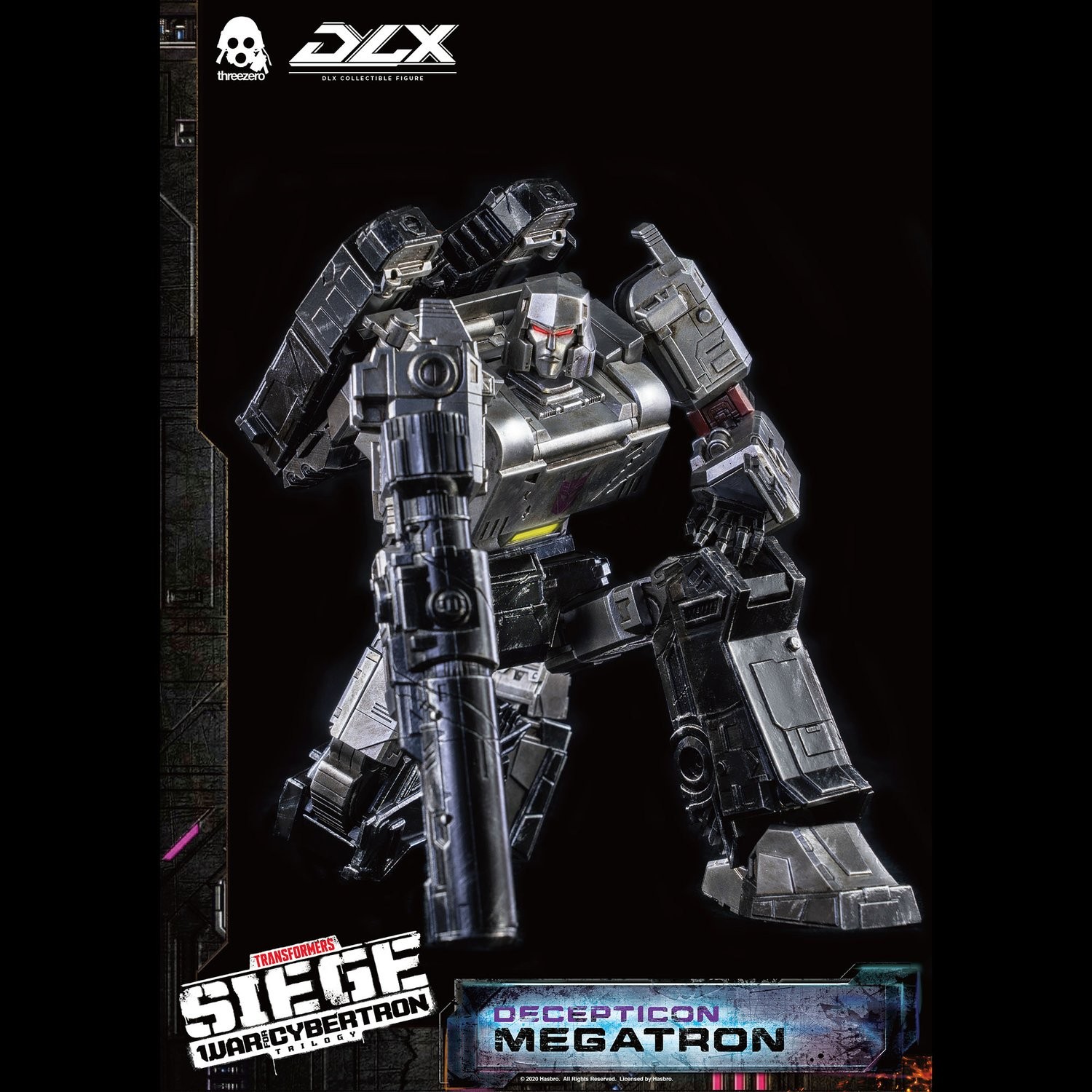 Transformers News: ThreeZero Unveil DLX Siege Megatron Figure