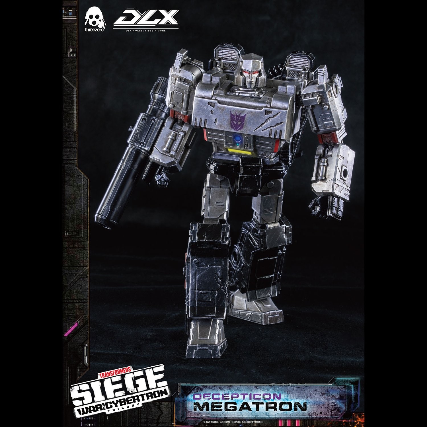 Transformers News: ThreeZero Unveil DLX Siege Megatron Figure