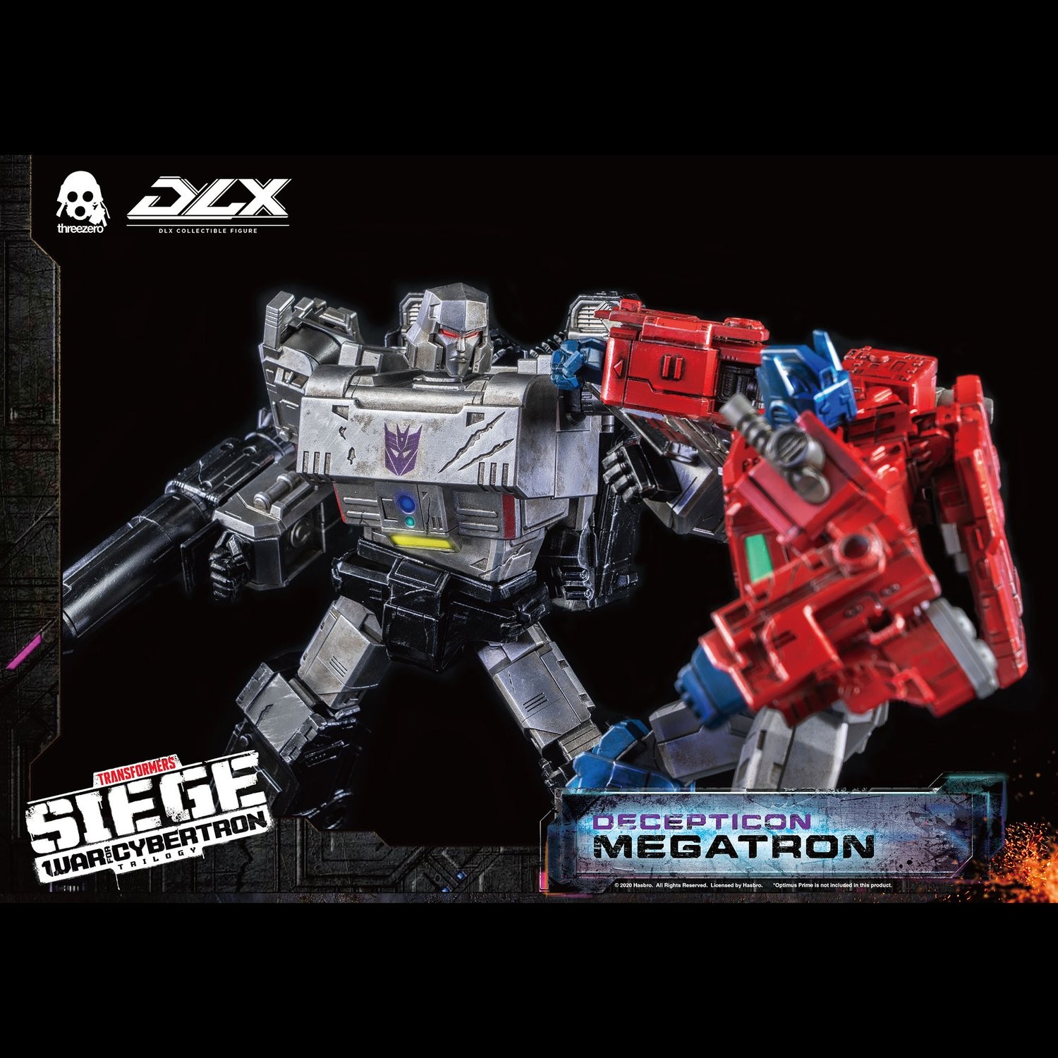 Transformers News: ThreeZero Unveil DLX Siege Megatron Figure