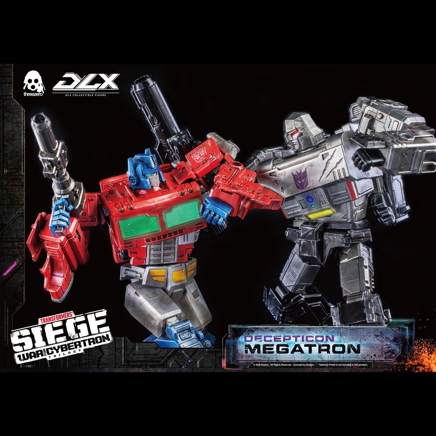 Transformers News: ThreeZero Unveil DLX Siege Megatron Figure