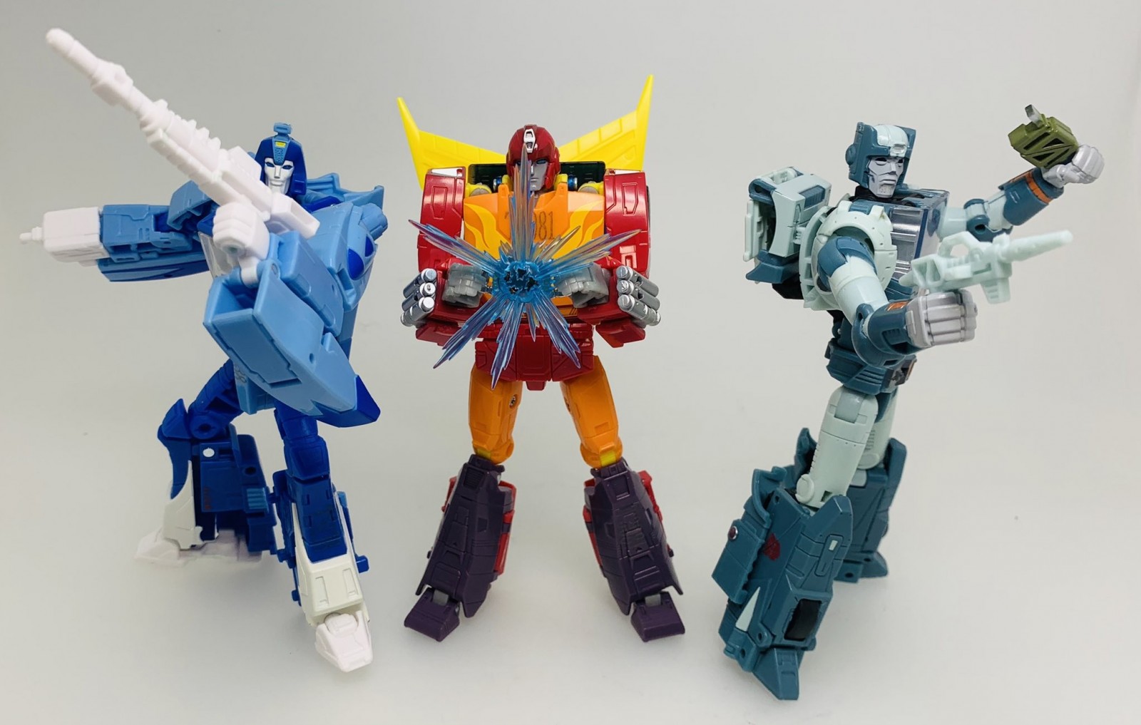 Transformers News: New Production Shots of Transformers Studio Series 86 Figures