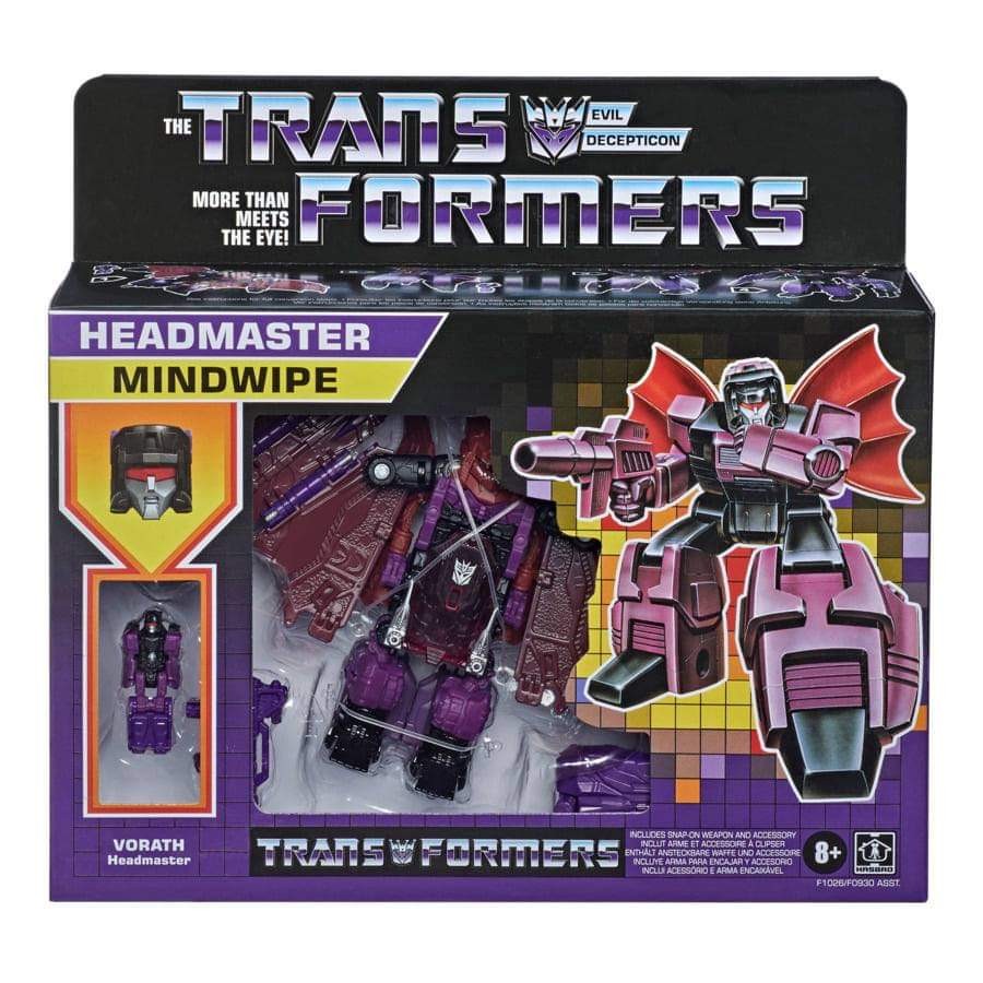 Transformers News: New Stock Images Of Walmart Exclusive Transformers Retro Headmasters