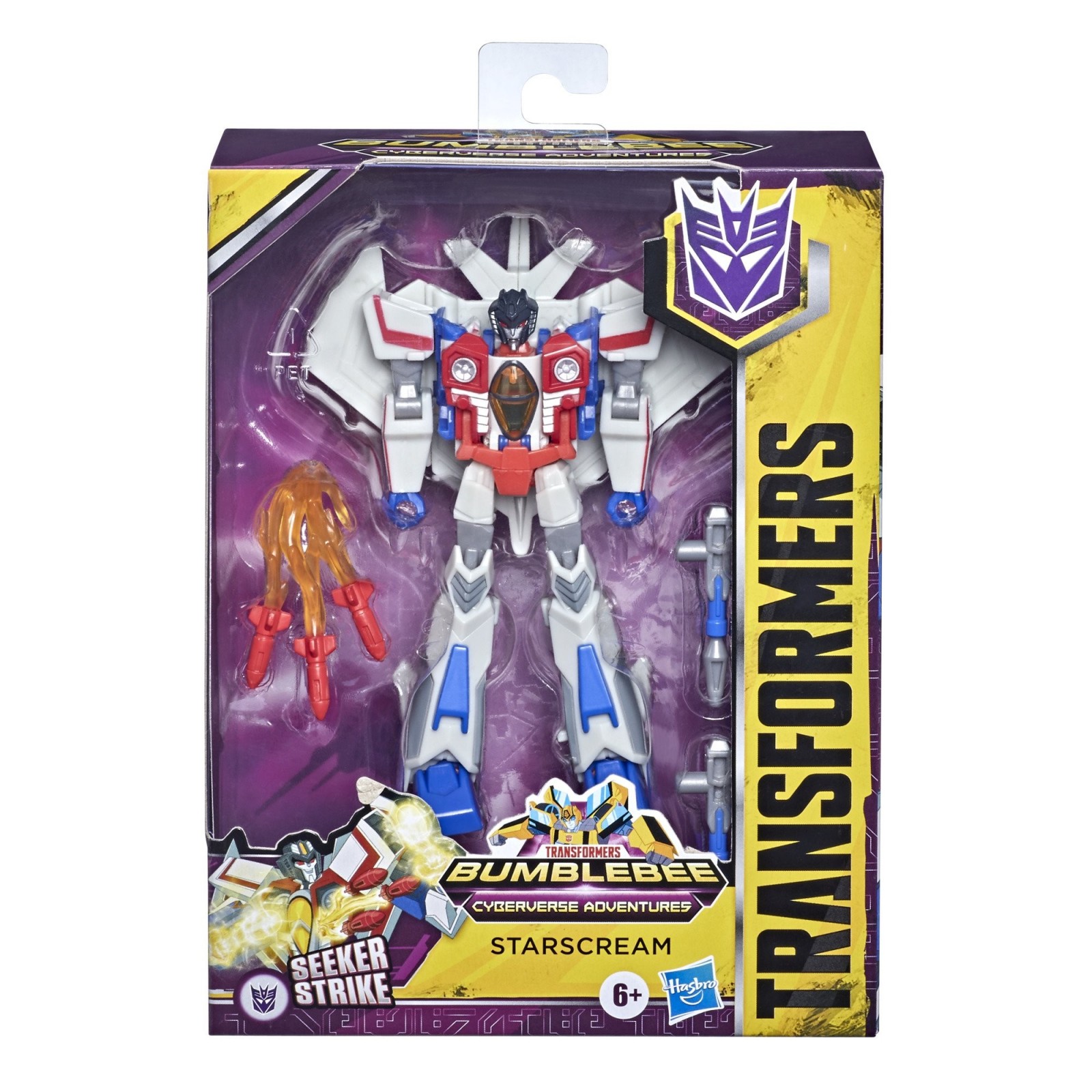 Transformers News: New Stock Images of Transformers Cyberverse Deluxe Class Starscream
