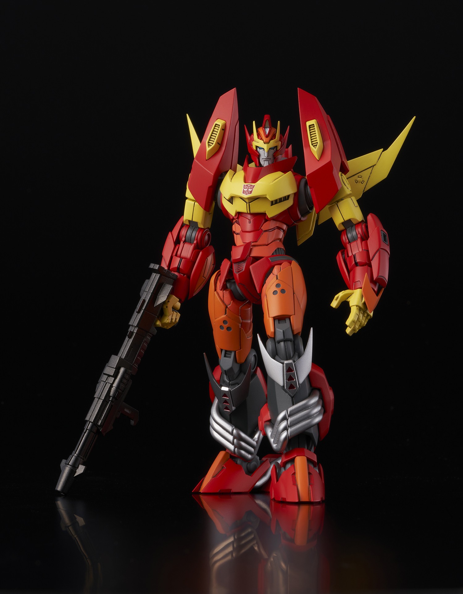 Transformers News: Colour Pictures of Flame Toys Furai IDW Rodimus Model Kit