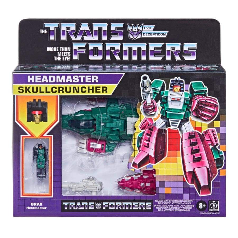 Transformers News: In Package Images for Afterlife Ectotron, Wave 2 Retro Headmasters and R.E D., and Studio Series