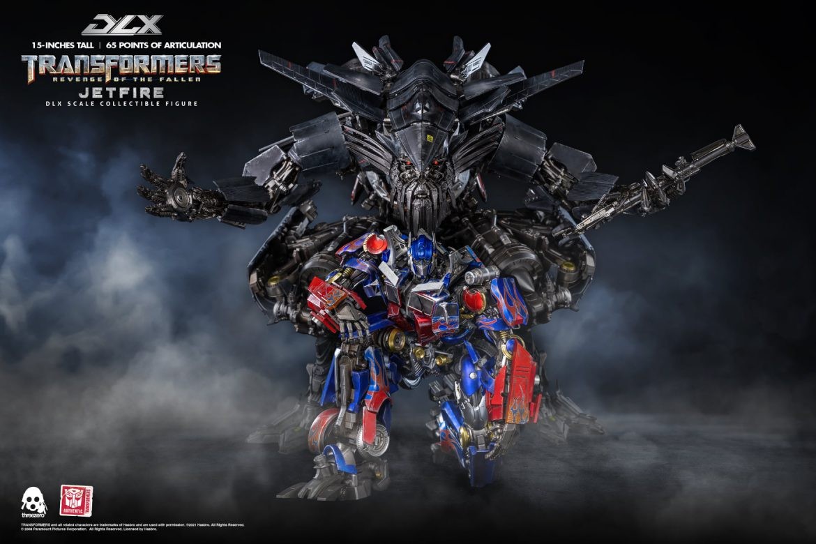 ThreeZero Reveal Transformers Revenge of the Fallen DLX Jetfire