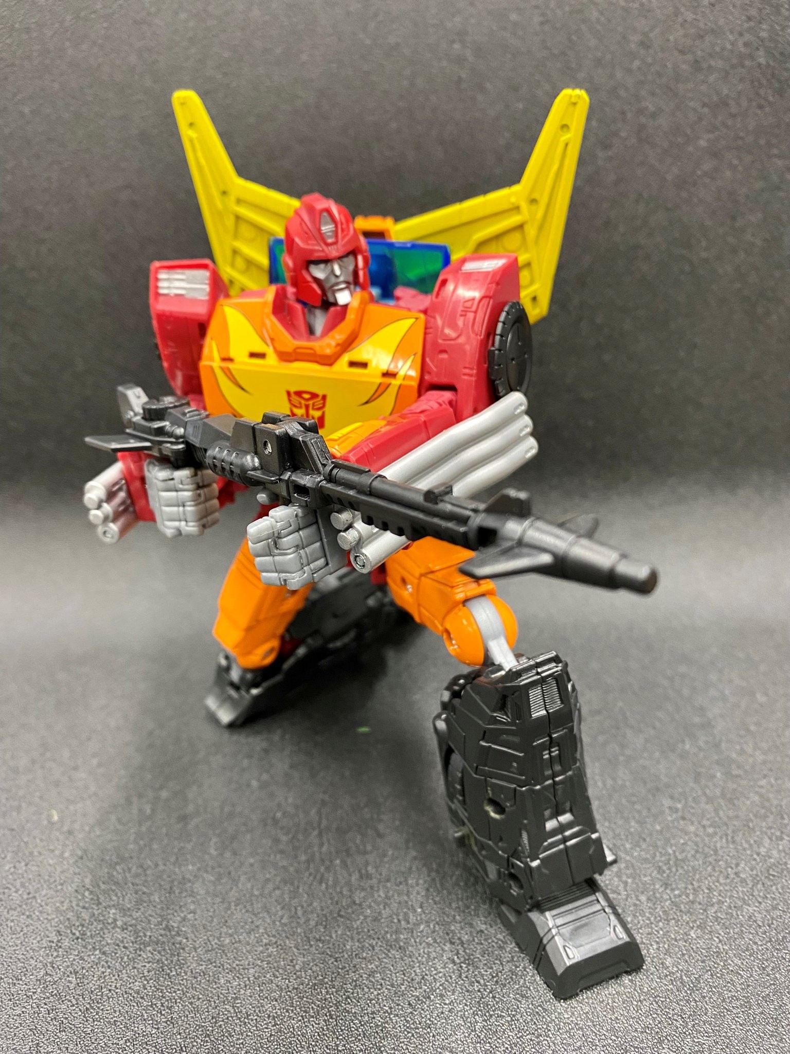 Transformers News: War for Cybertron: Kingdom Rodimus Prime In-Hand Images