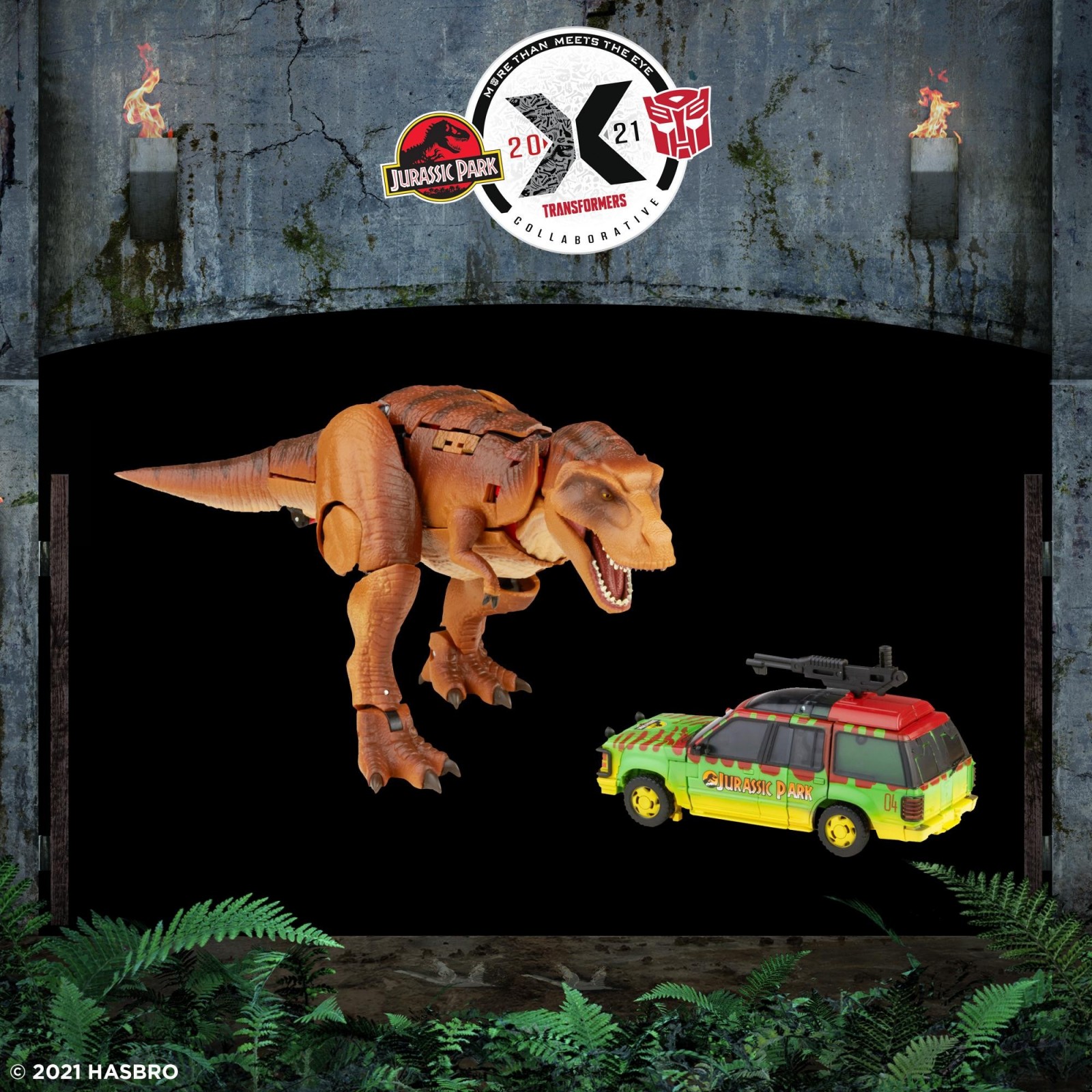 Jurassic Park x Transformers Crossover Revealed and Available on Amazon