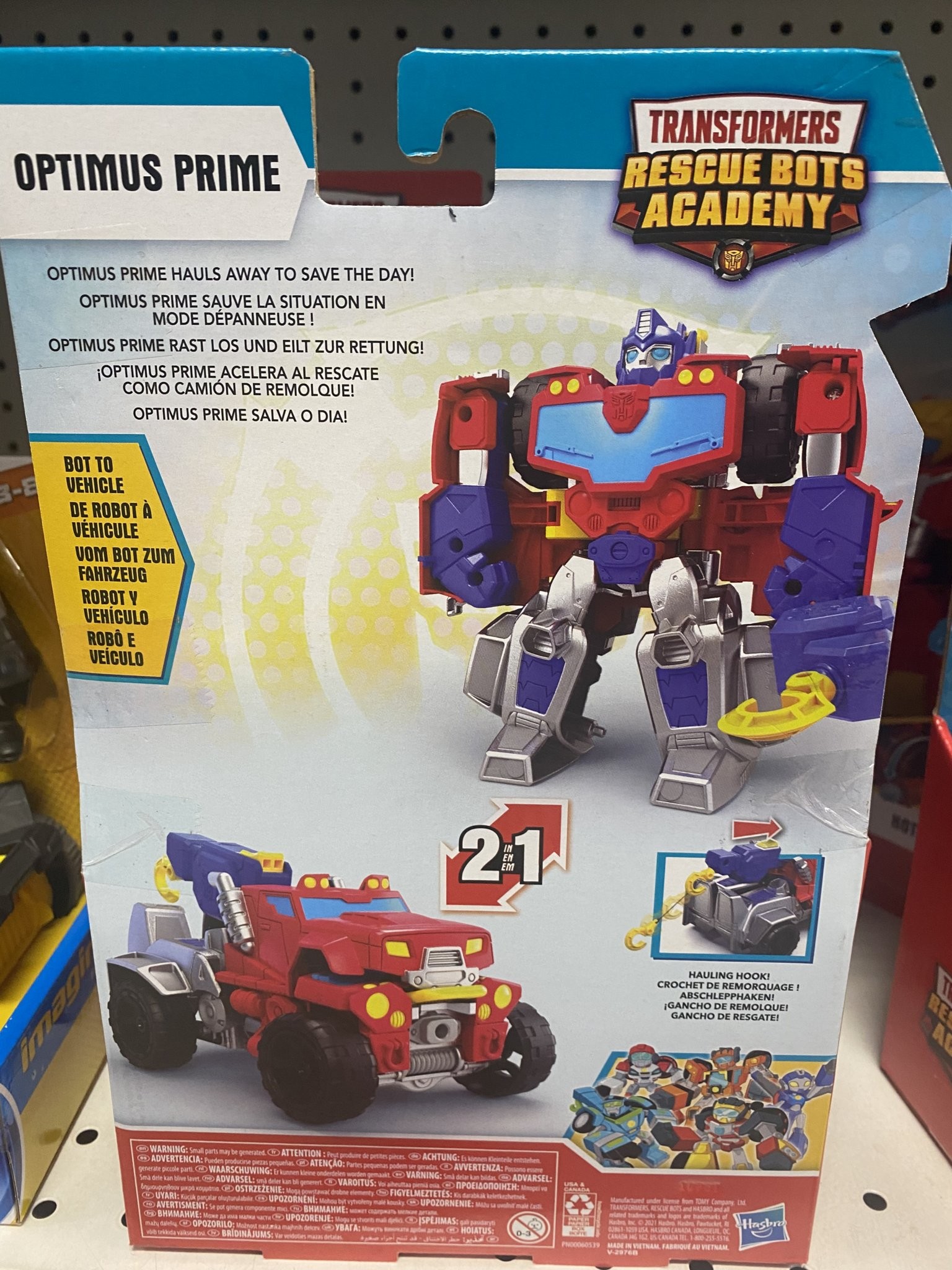 Transformers Rescue Bots Remolque Del Equipo De Rescate 