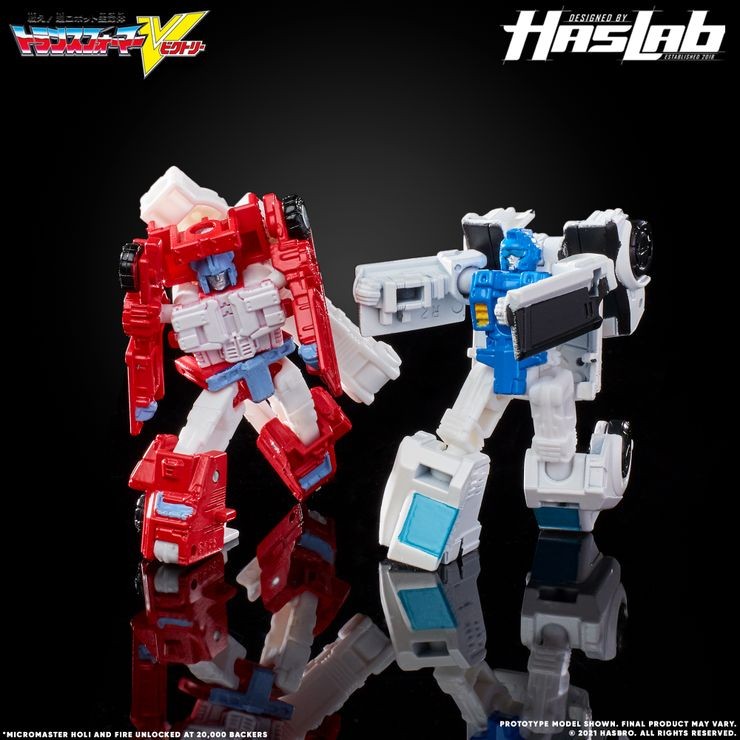 Transformers News: More Images of Coloured Prototype of Star Saber, Victory Leo and Victory Saber