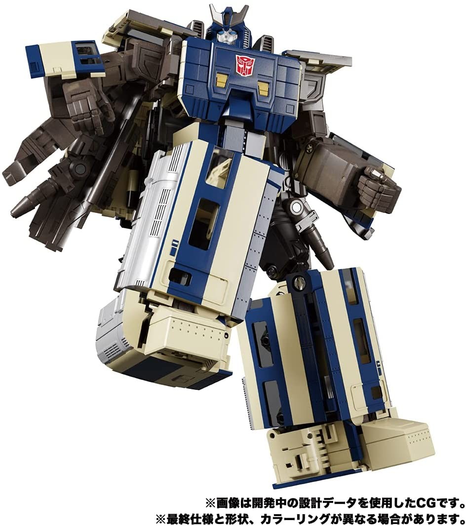 Transformers News: Transformer Masterpiece G Series MPG-01 Trainbot Showki Revealed with a $160 Price Tag