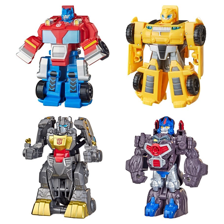 Transformers News: New Rescue Bots Styled Transformers Toys Coming Soon Including Optimus Primal and Grimlock