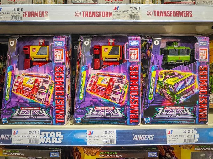 Transformers News: Transformers Legacy Voyager Class Figures First Worldwide Sighting at French Retail