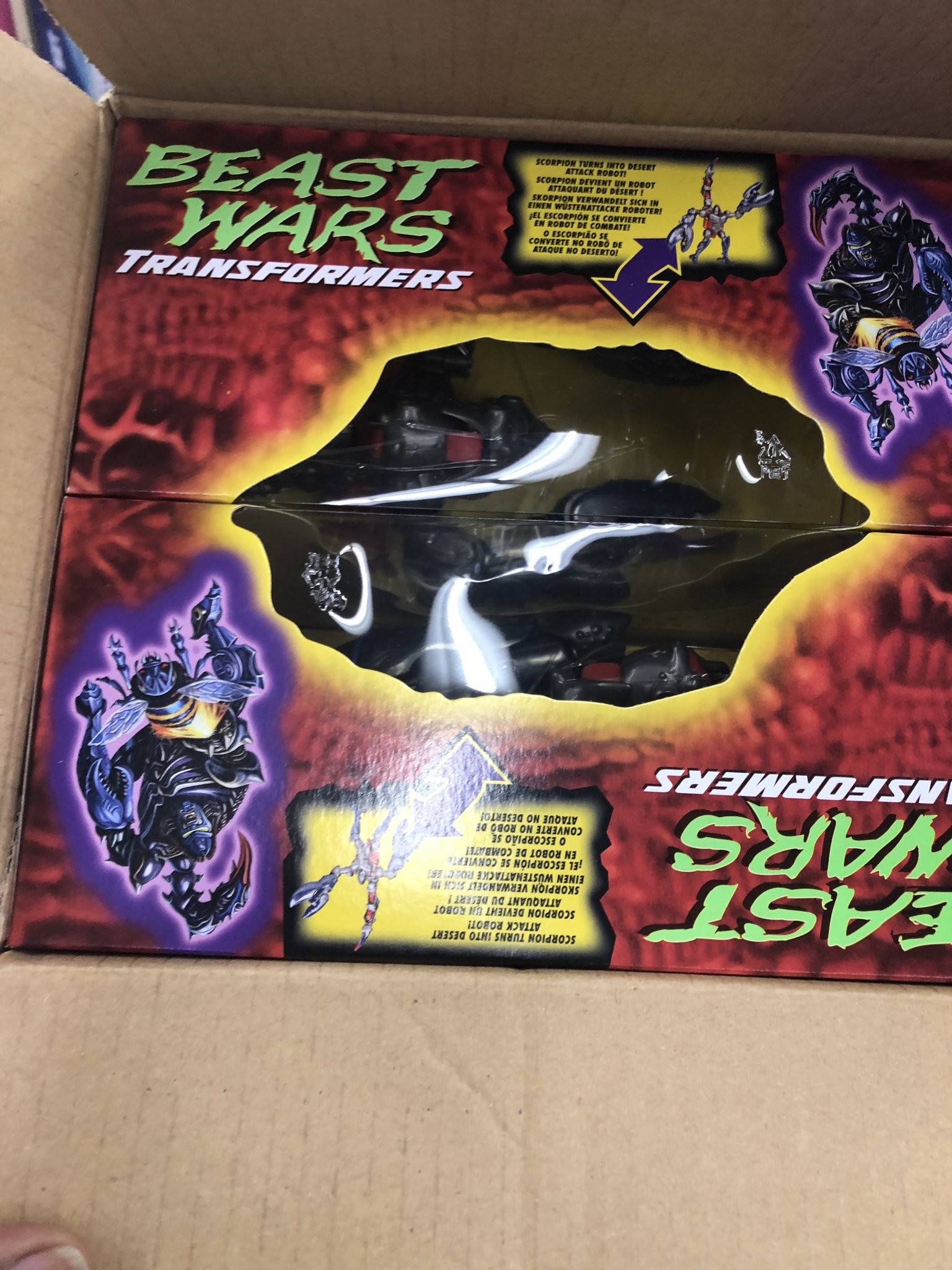 Transformers News: Transformers Beast Wars Reissue Tigatron and Scorponok Now at US Retail