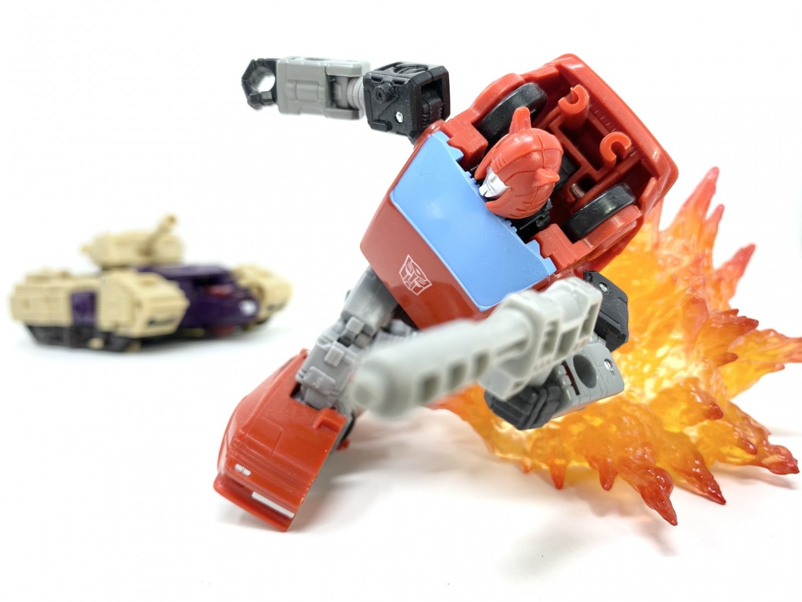 Transformers News: First Look at Blitzwing's Tank Mode in Transformers Legacy