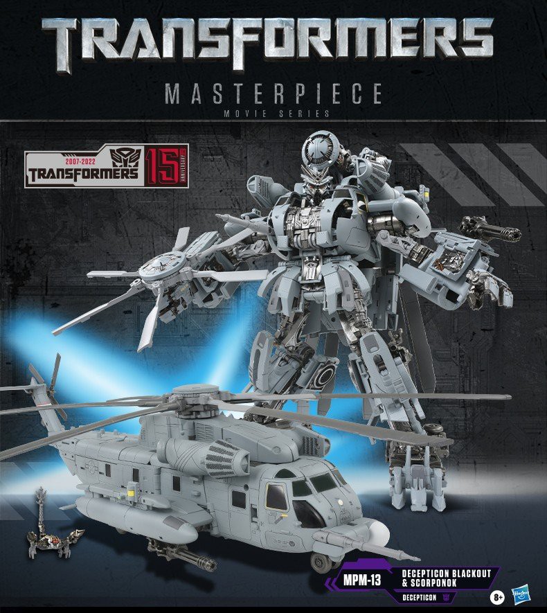 Transformers Movie Masterpiece MPM-13 Blackout Revealed