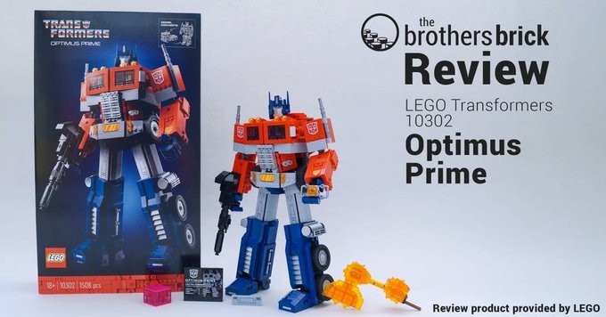 Soldes LEGO Creator Expert - Transformers Optimus Prime (10302