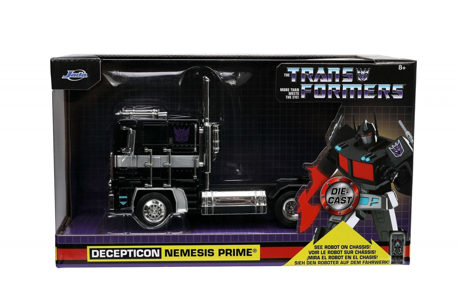 Transformers News: Jada Toys Reveals Nemesis Prime 1:24