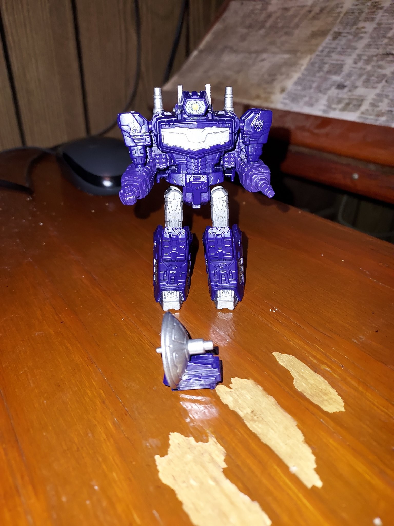 Transformers News: In Hand Images of Legacy Shockwave and Buzzworthy Ransack
