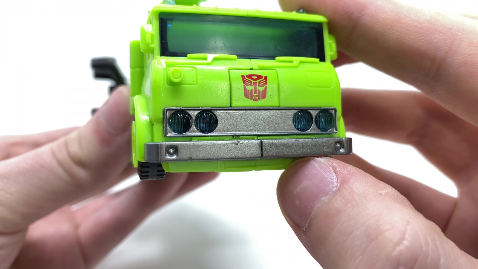 Transformers News: In Hand Images of Velocitron Hauler