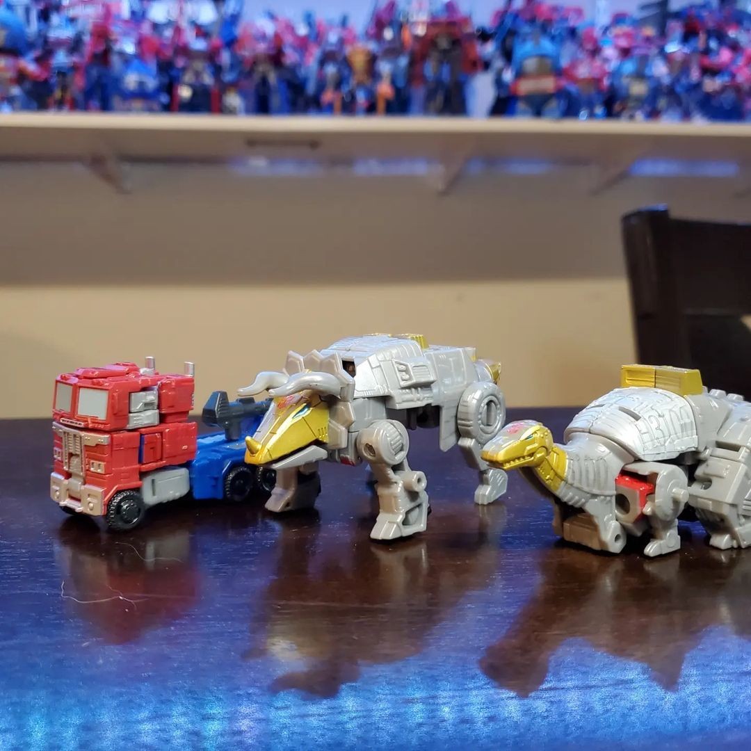 Transformers News: Hasbro Designer Hints at Core Class Dinobots Being Reused for Dinoking