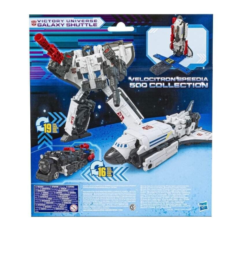 Transformers News: Transformers Velocitron Speedia 500 Victory Universe Galaxy Shuttle Revealed