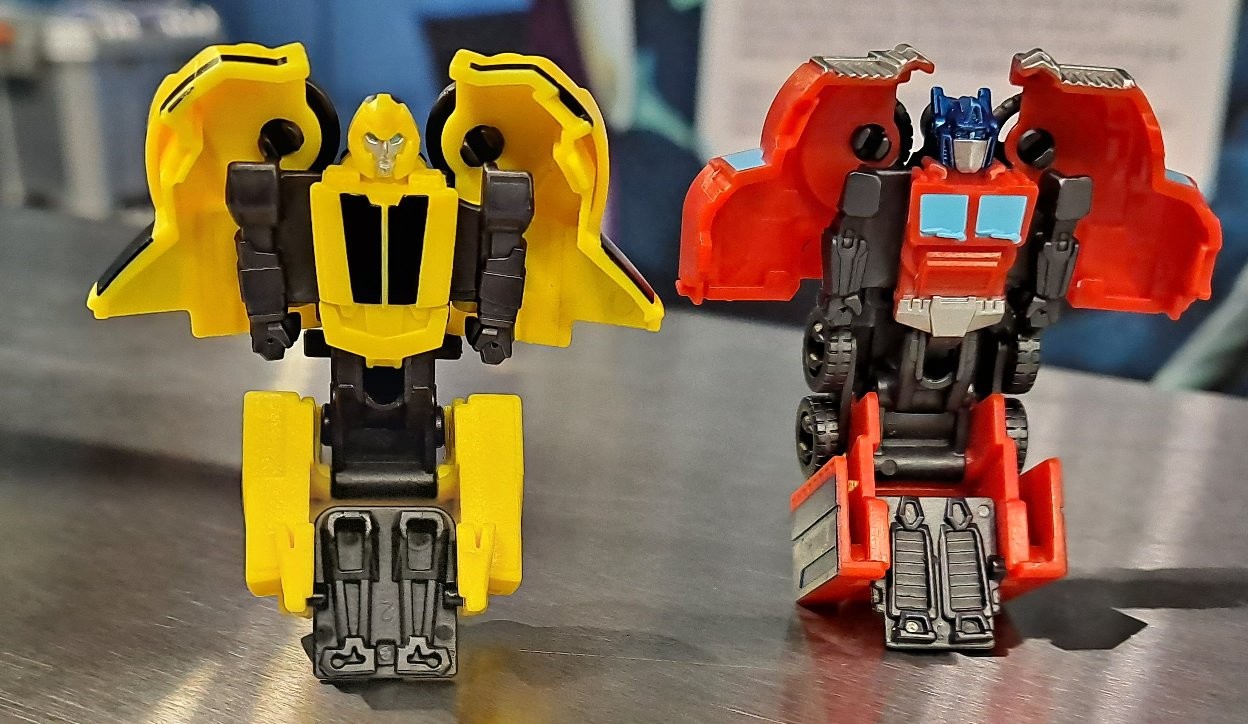 Transformers News: We Now Know all 7 Earthspark Deluxes Needed to Build the Mandroid BAF Figure