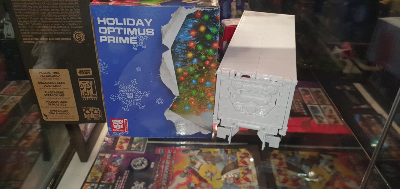 Transformers News: New Leader Class Holiday Optimus Prime Revealed