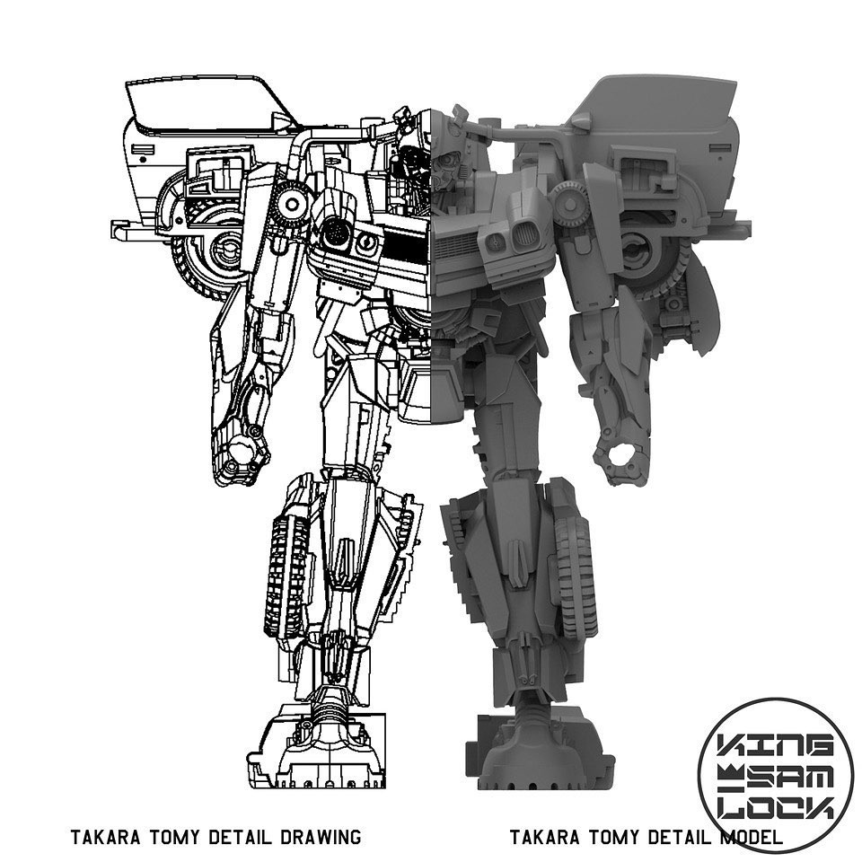 Transformers News: Designer Notes on Studio Series ROTB Figures Describe the Process of Working from Concept Art