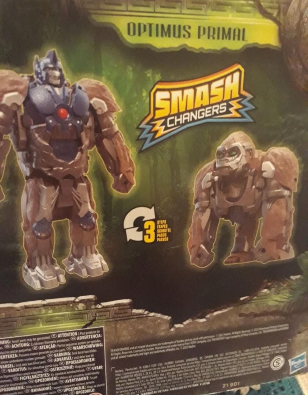 Transformers News: Rise of the Beasts Toyline is being Distributed in Turkey + Pics of Smash Changer Optimus Primal