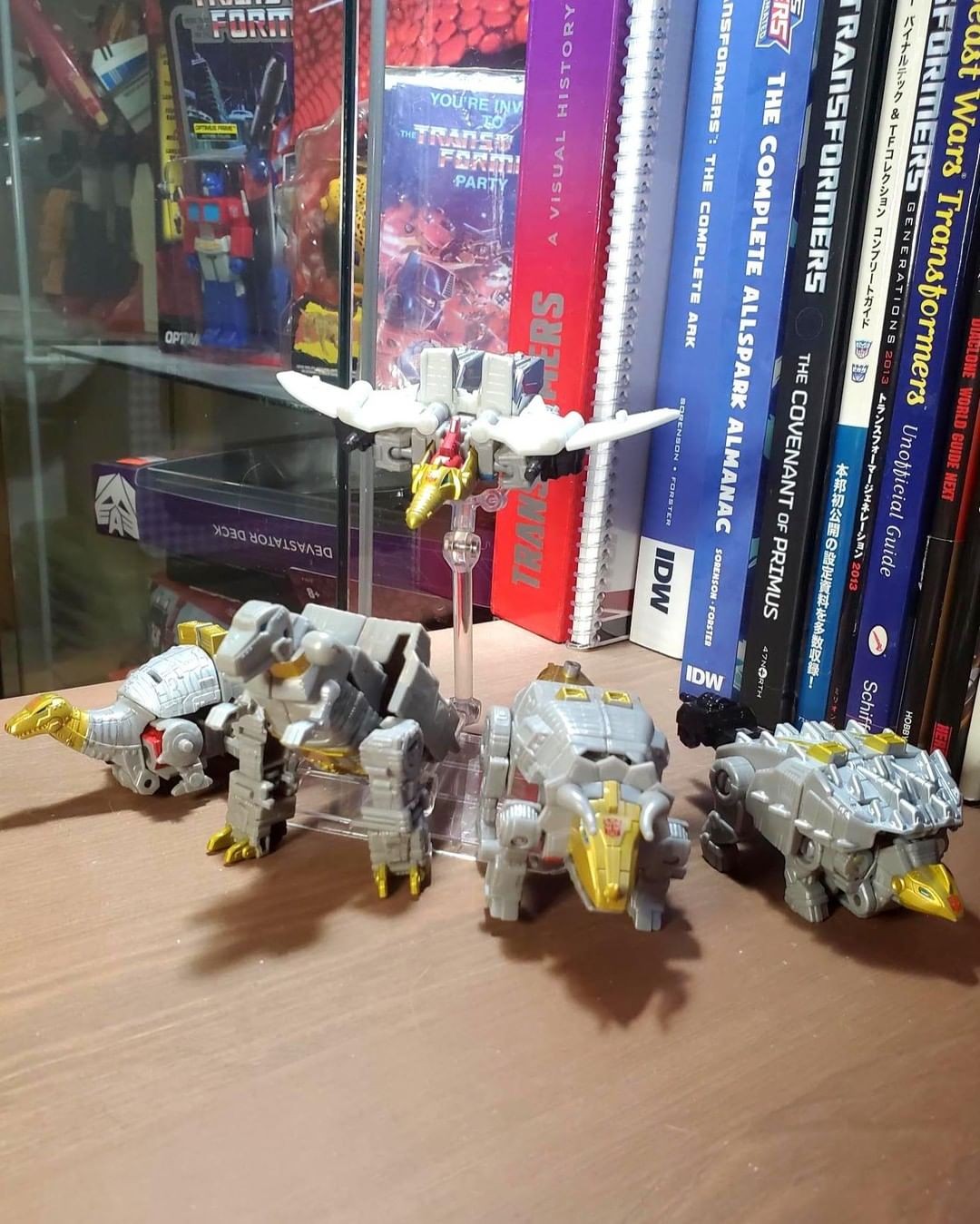 Transformers News: First Look at "Fully Combined" Legacy Core Class Volcanicus