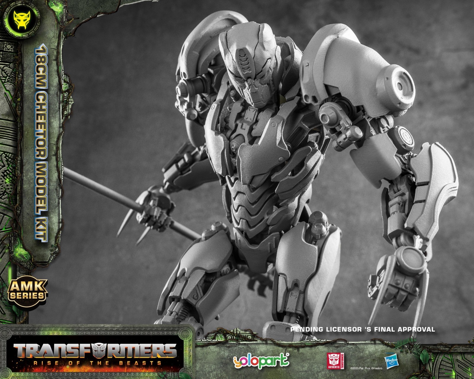 Transformers News: Yolopart Kits Rise of the Beasts Wave 2 - Scourge, Cheetor, and Rhinox