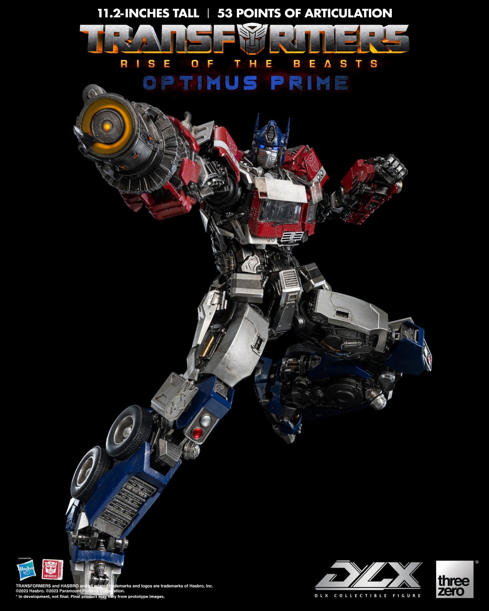 Transformers News: ThreeZero Rise of the Beasts Optimus Prime Full Reveal