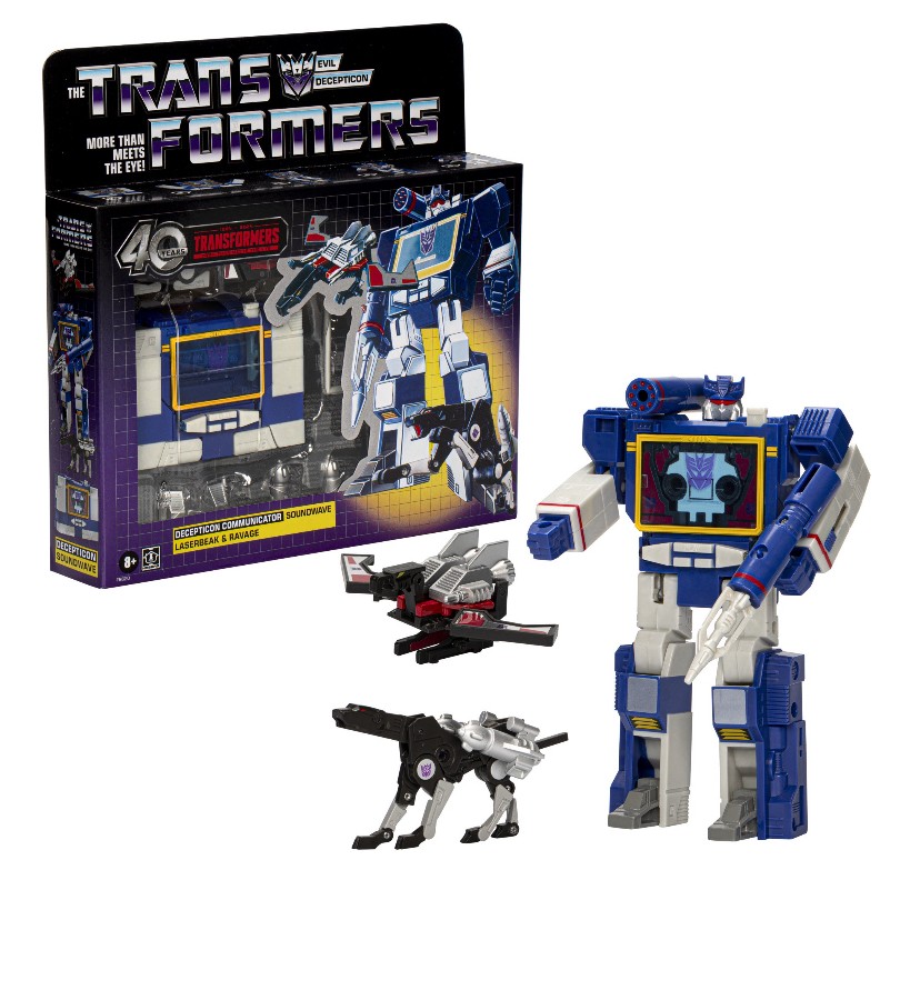 Official Photos for 40th Anniversary Blaster and Soundwave G1 Reissues