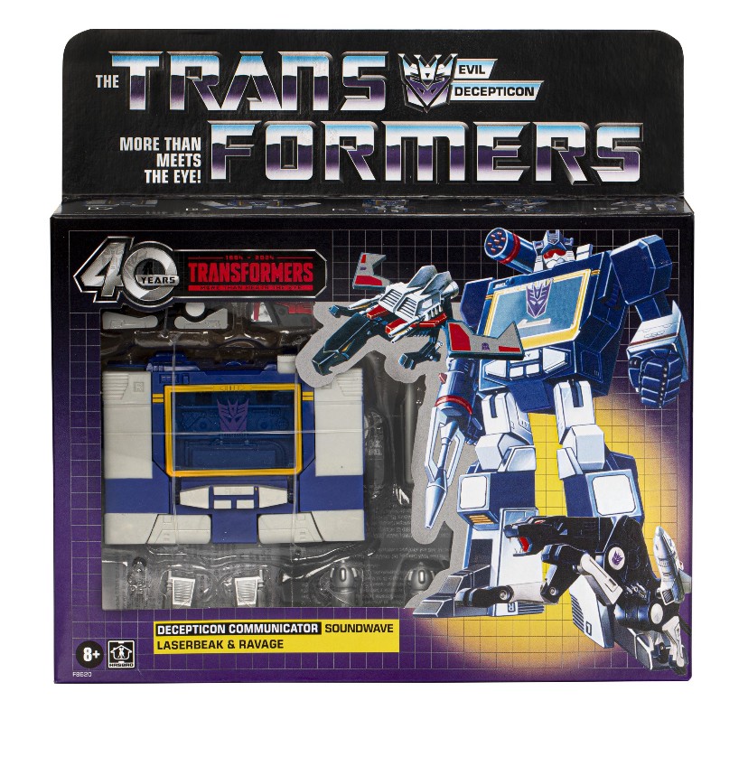 Official Photos for 40th Anniversary Blaster and Soundwave G1 Reissues