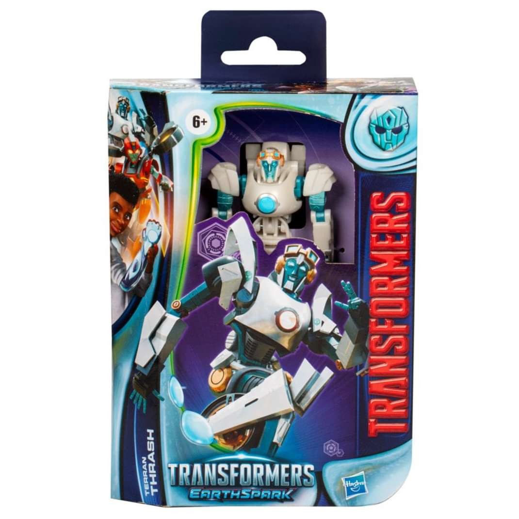 Transformers News: First Look at Transformers Earthspark Deluxe Prowl and Thrash