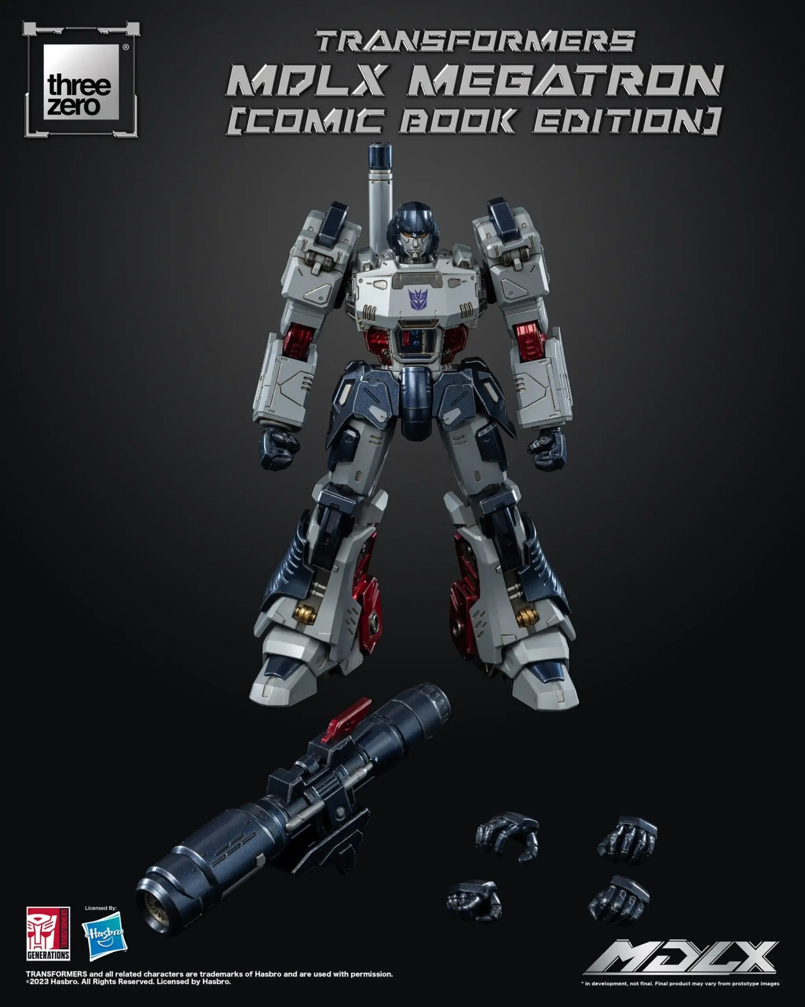 Transformers News: ThreeZero Transformers MDLX Marvel Comics Megatron Revealed