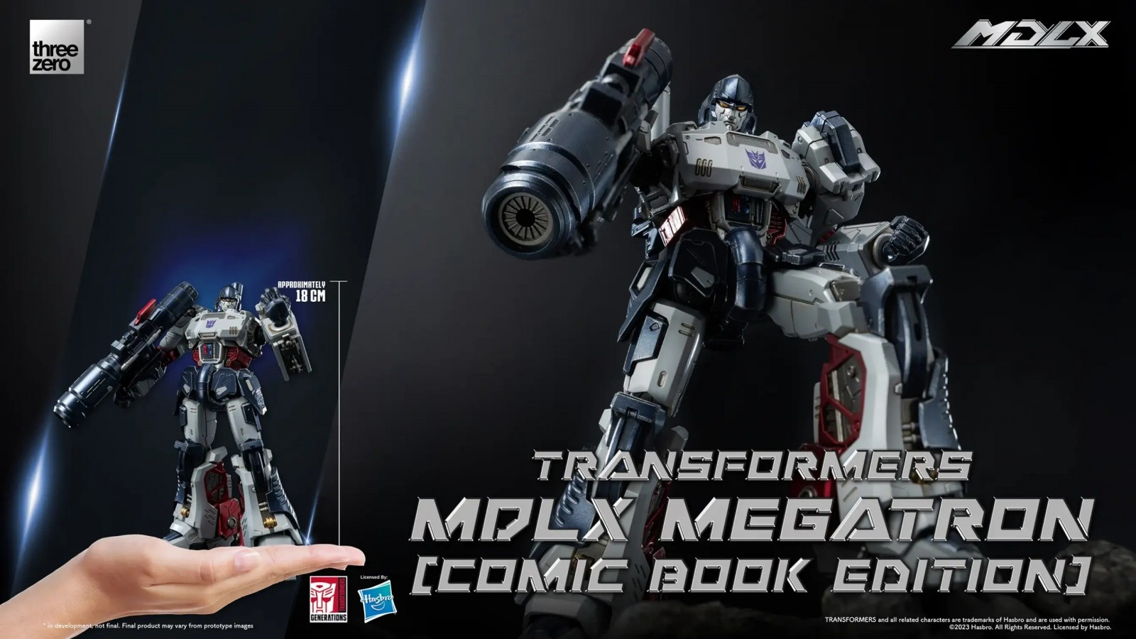 Transformers News: ThreeZero Transformers MDLX Marvel Comics Megatron Revealed