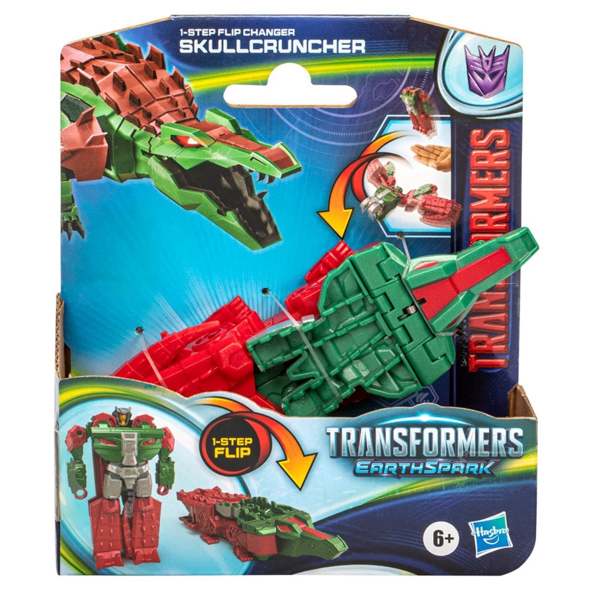 Transformers News: First Look at New Earthspark Toys Including Skullcruncher