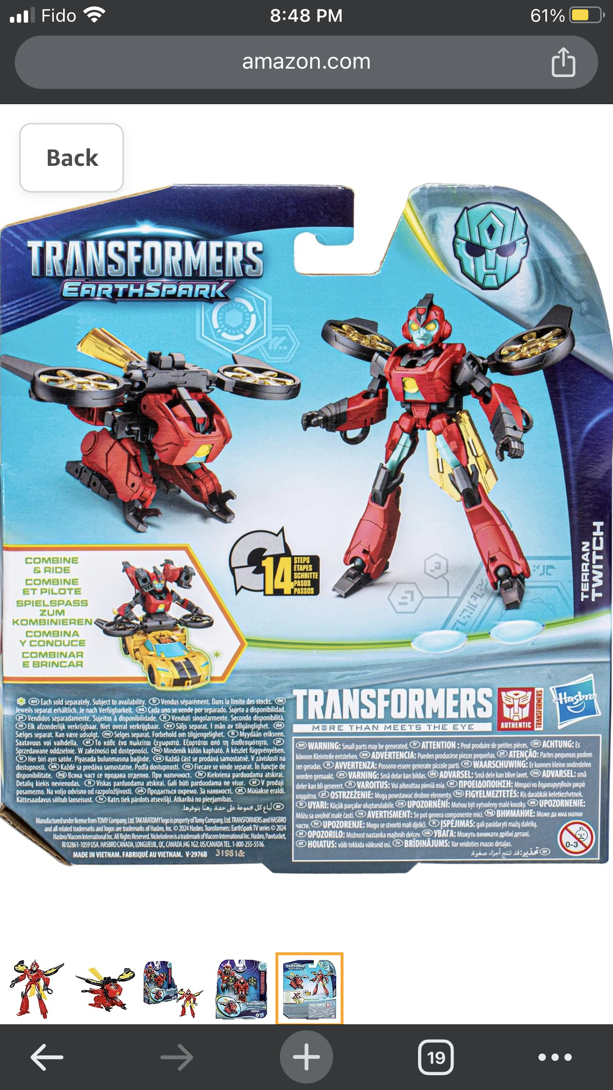 Transformers News: Earthspark Warrior Class News: Sightings, Wave Contents and Image of Combine and Ride Gimmick